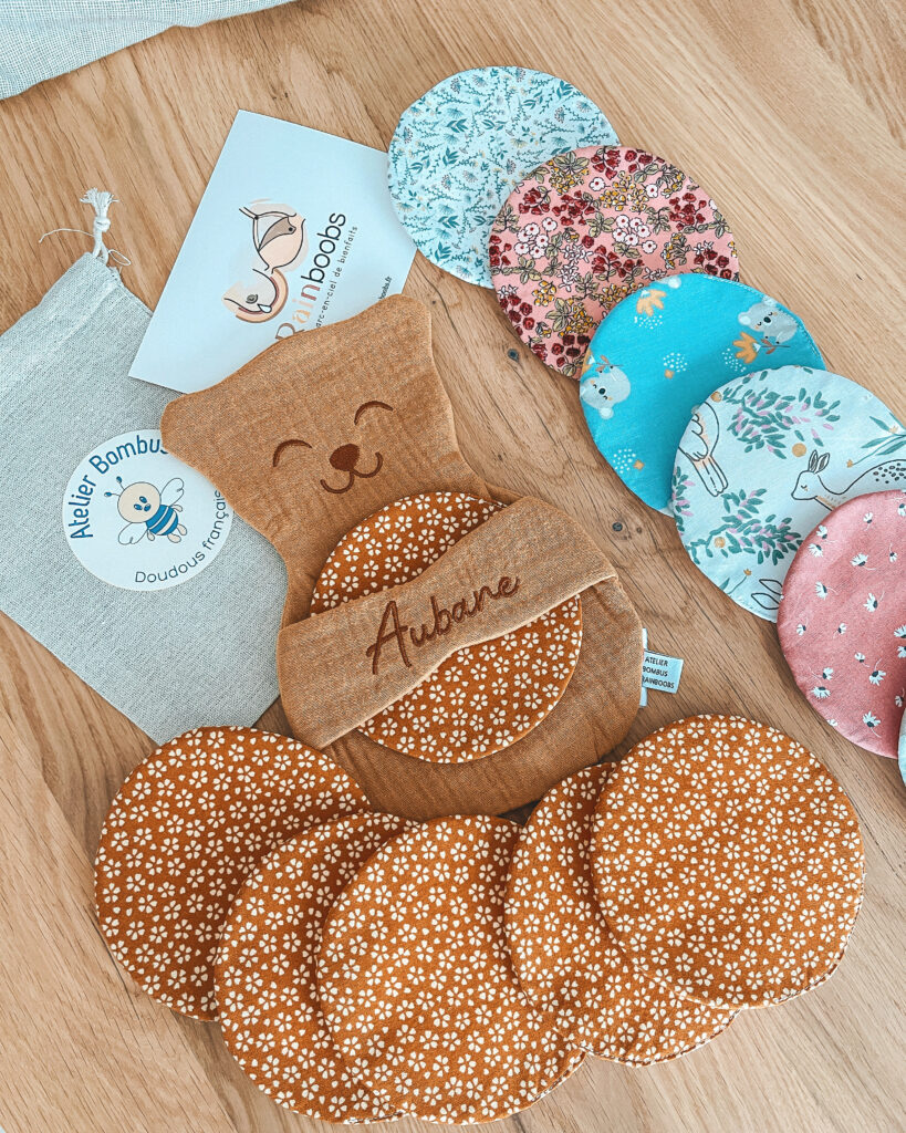 Momcozy Compresses De Thérapie Mammaire Grand Format Chaudes Et Froides - Lot De 2 Avec Housses Douces, Essentielles Pour L'Allaitement